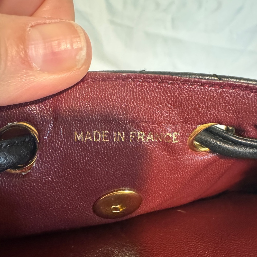 Vintage Chanel Black Quilted Backpack - Picture 11 of 11